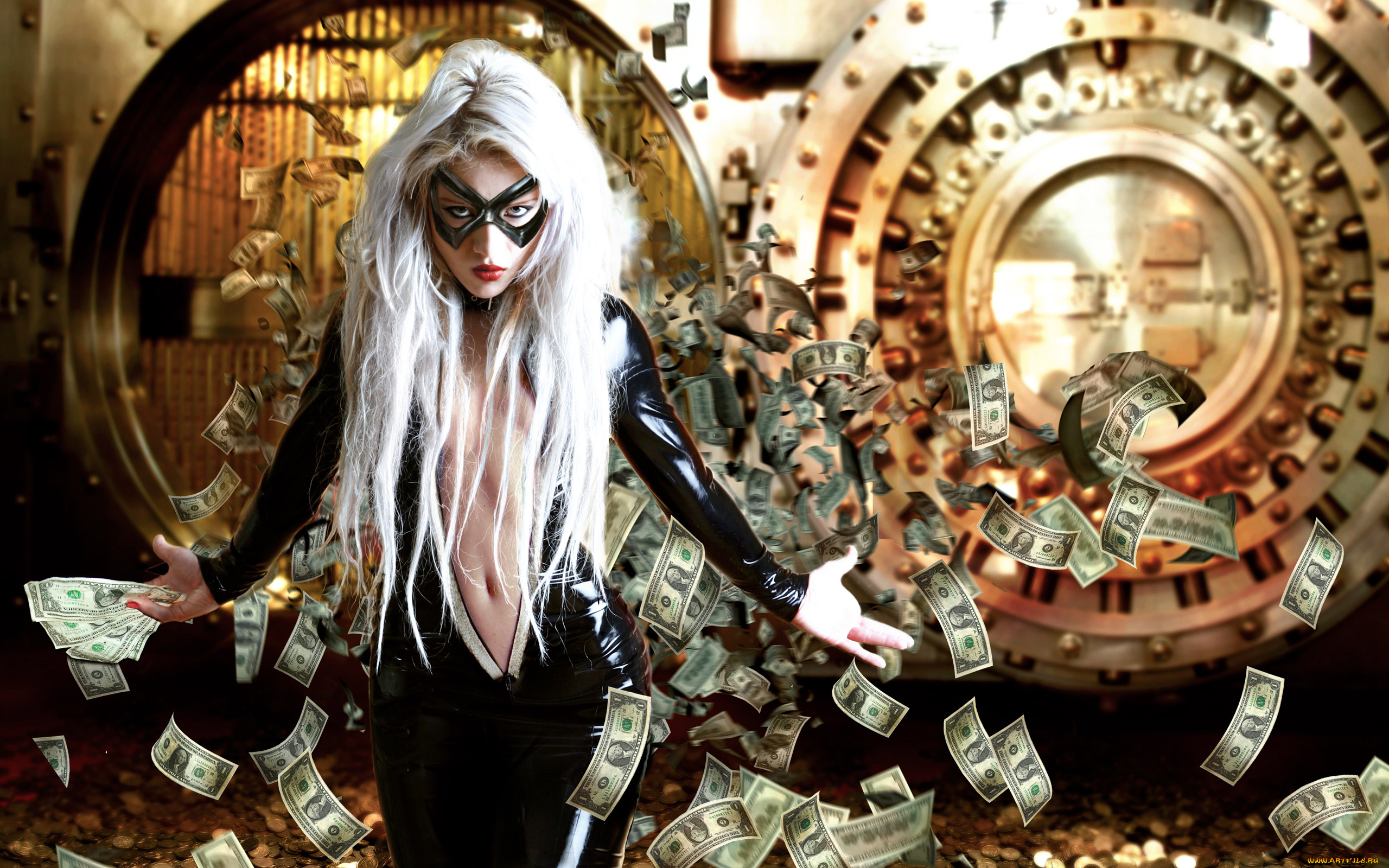 Девушка спрашивает деньги. Девушка с деньгами. Богатая женщина с деньгами. Деньги арты. Девушка с долларами.